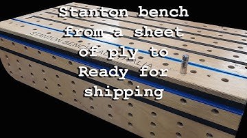 Manufacture of the Stanton bench, LIVE! | Dave Stanton