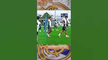 Nếu bạn là cầu thủ của Real Madrid, một buổi tập của bạn sẽ diễn ra như thế nào #Realmadrid
