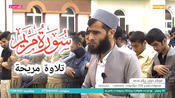 سورة مريم تلاوة مريحة للقارئ رزكار محمد
