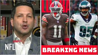 NFL LIVE | Eagles trade A.J Brown to Browns for Myles Garrett! - Adam Schefter gives major UPDATE