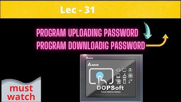 delta hmi program upload and download password setting | delta hmi program upload password setting |