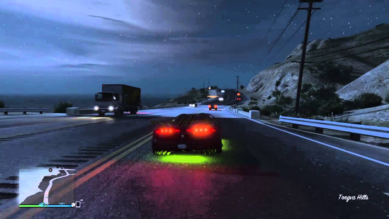 Insanely Fast Zentorno Night Drive w/ NEON | HD 1080p - YouTube