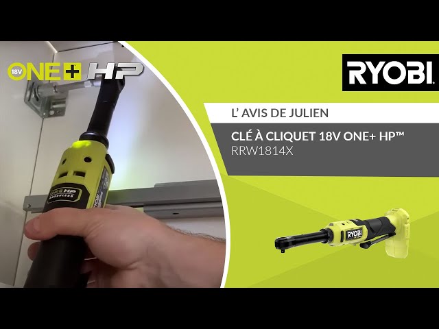 Ryobi motorise le cliquet