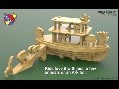 wood-toy-plans---noahs-animal-cracker-ark