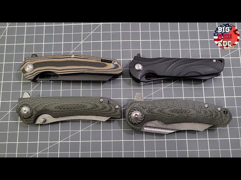 Four New Knives From Shieldon : Boa, Bazoucan, Tranchodon and Tortank