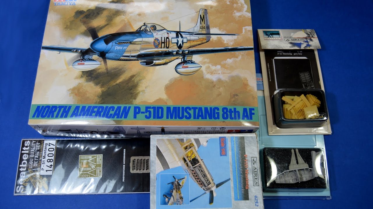 P-51D Mustang 1/48 - Episode One - A lot of resin and a little bit
