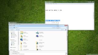 Open cmd from notepad & notepad from cmd tutorial