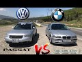 BMW 325i E46 MT vs Volkswagen Passat W8 AT5 4Motion (Emzo Legend)