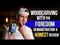 Woodcarving with the Foredom SR - Honest Review & Demonstration