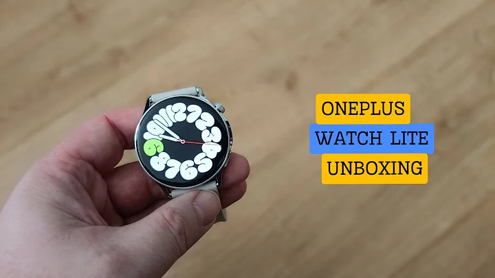 OnePlus Watch Lite | Unboxing | First impressions