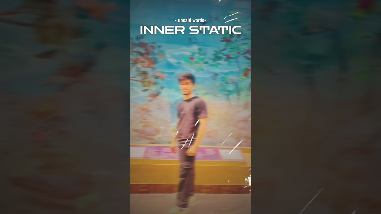 Silent outside. Storm settled inside.                