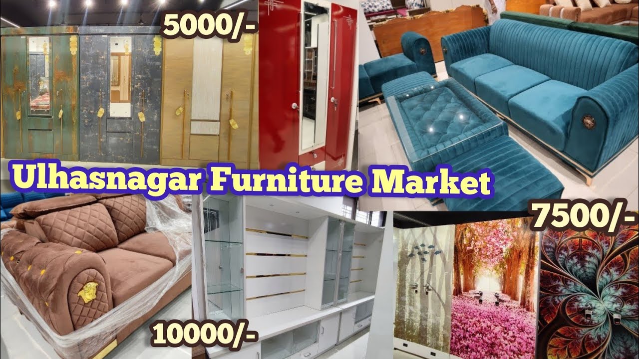 WHOLESALE FURNITURE MARKET IN MUMBAI/CHEAPEST RATES EVER/ULHASNAGAR FURNITURE MARKET/PRAKASH