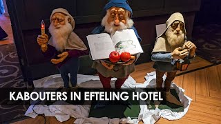 Kabouters verwelkomen gasten van het Efteling Hotel