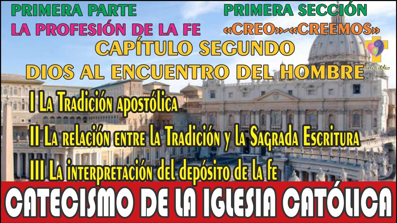 Catecismo de la Iglesia católica | CAPÍTULO SEGUNDO : Segunda parte ...