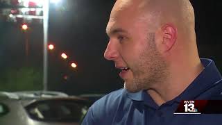 Hail damage at Nissan dealership in Cullman
