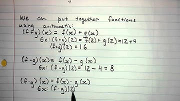 2.5.1 - New Functions From Old