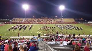 Prattville High School marching band 2017 show (Masked in Time)