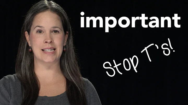 How to Pronounce IMPORTANT - American English