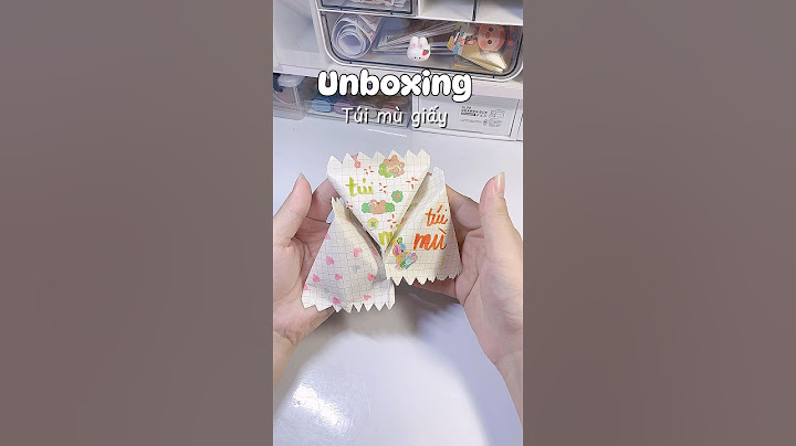 Hum nay tui unboxing túi mù bằng giấy nha ✨ #tuimu #unboxing #asmr #tuimunhanpham #xuhuong #xuhuong