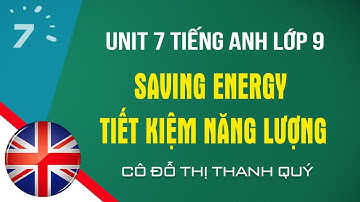 Unit 7 Tiếng Anh lớp 9: Saving energy - Tiết kiệm năng lượng |HỌC247