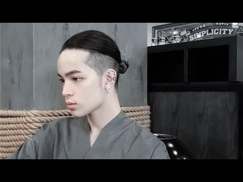 Kiểu tóc nam manbun | Kiểu tóc topknot chất phát . Tóc nam đẹp