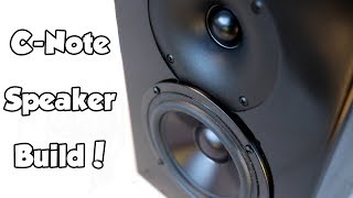 Dayton Audio C-Note Bookshelf Speaker Kit Build!