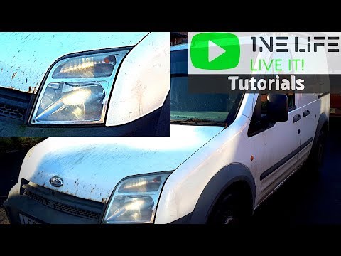 Ford Transit - How to Remove and Replace Headlight Unit