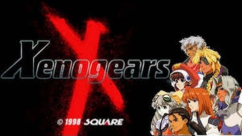 XENOGEARS GAME MOVIE ALL CUTSCENES PLAYSTATION 1 1998