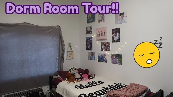 Dorm Room Tour!! | Elke Rose