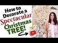 How To Decorate a Christmas Tree🎄| Buffie's Home Decorating