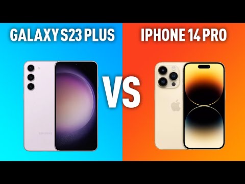 Samsung Galaxy S23 Plus vs iPhone 14 Pro. Детальное сравнение смартфонов.
