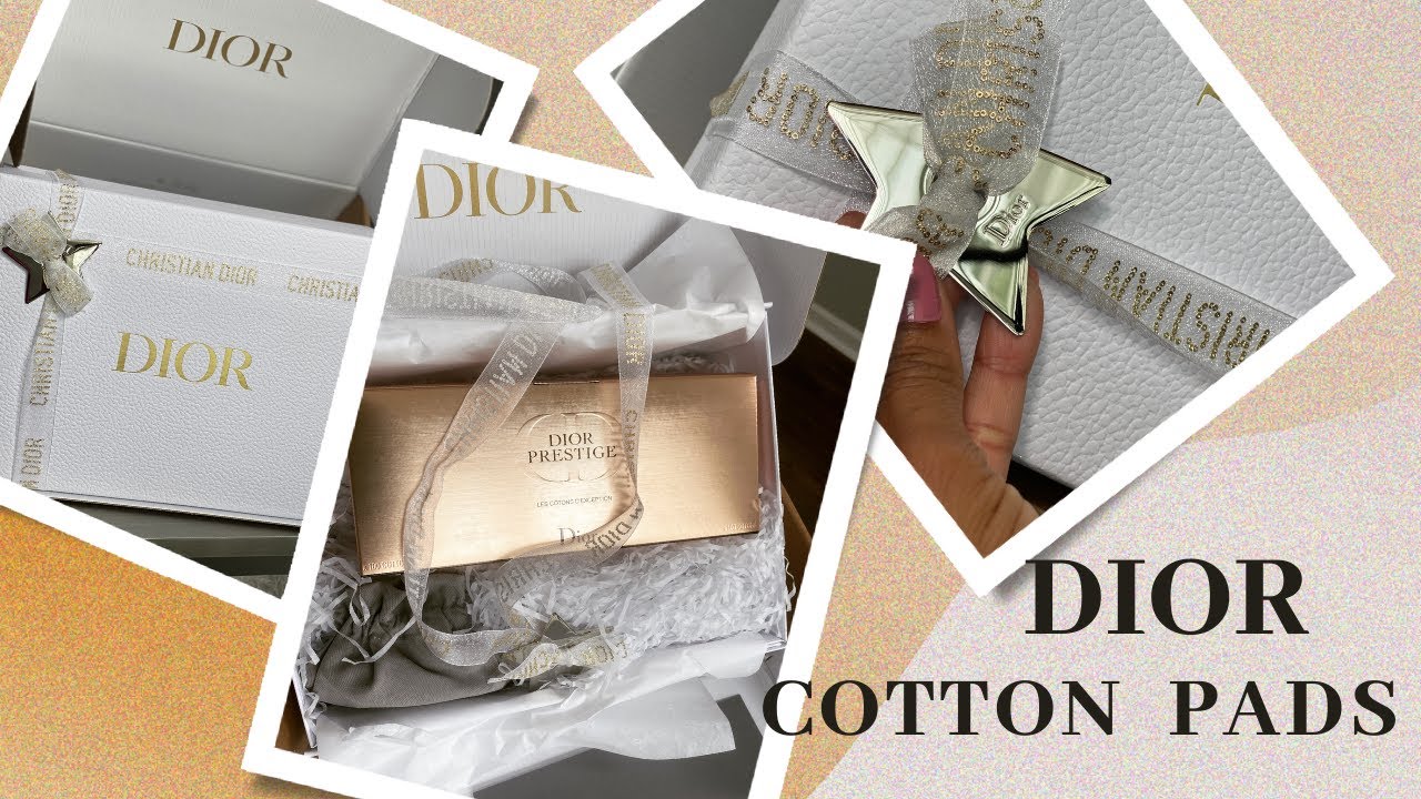 DIOR COTTON PADS UNBOXING/Cari Salgado 