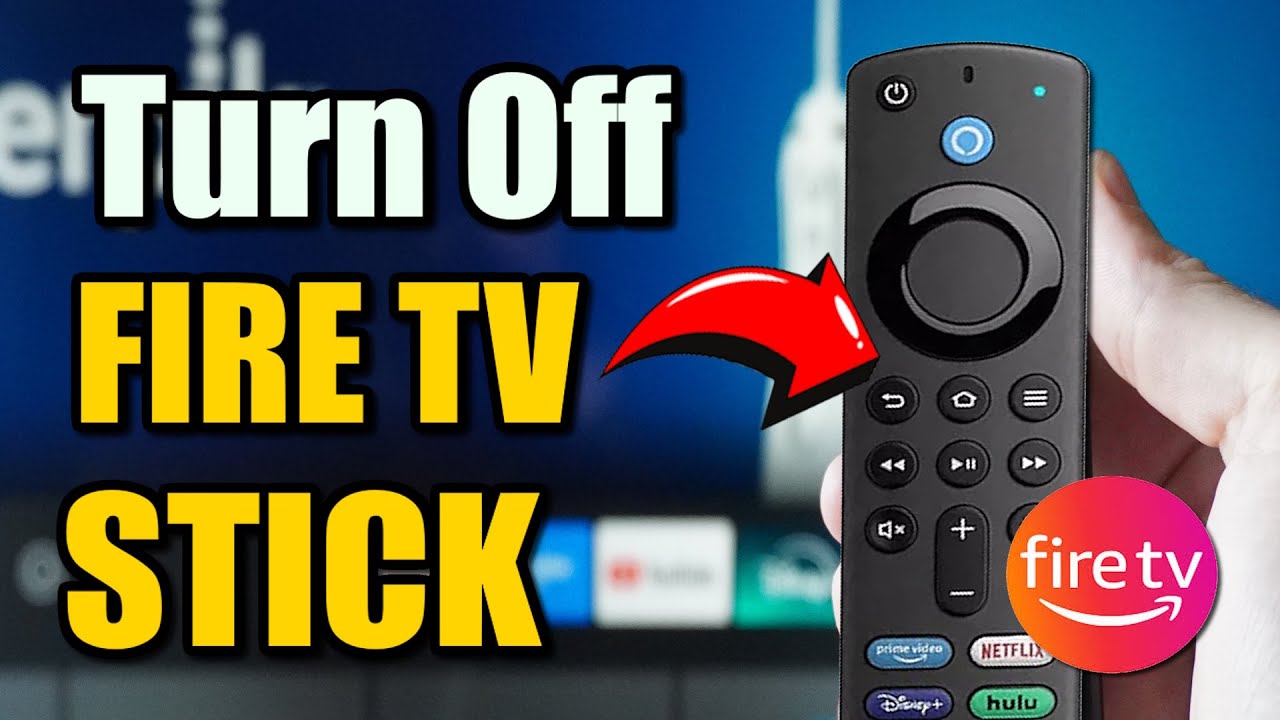 How Do You Turn Off Amazon Fire Stick