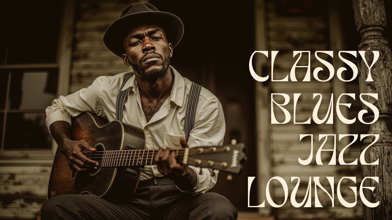 Элегантная Блюзовая Музыка ~ Виски Джаз ~ Инструментальные Сессии Гладкой Блюзовой Гитары
