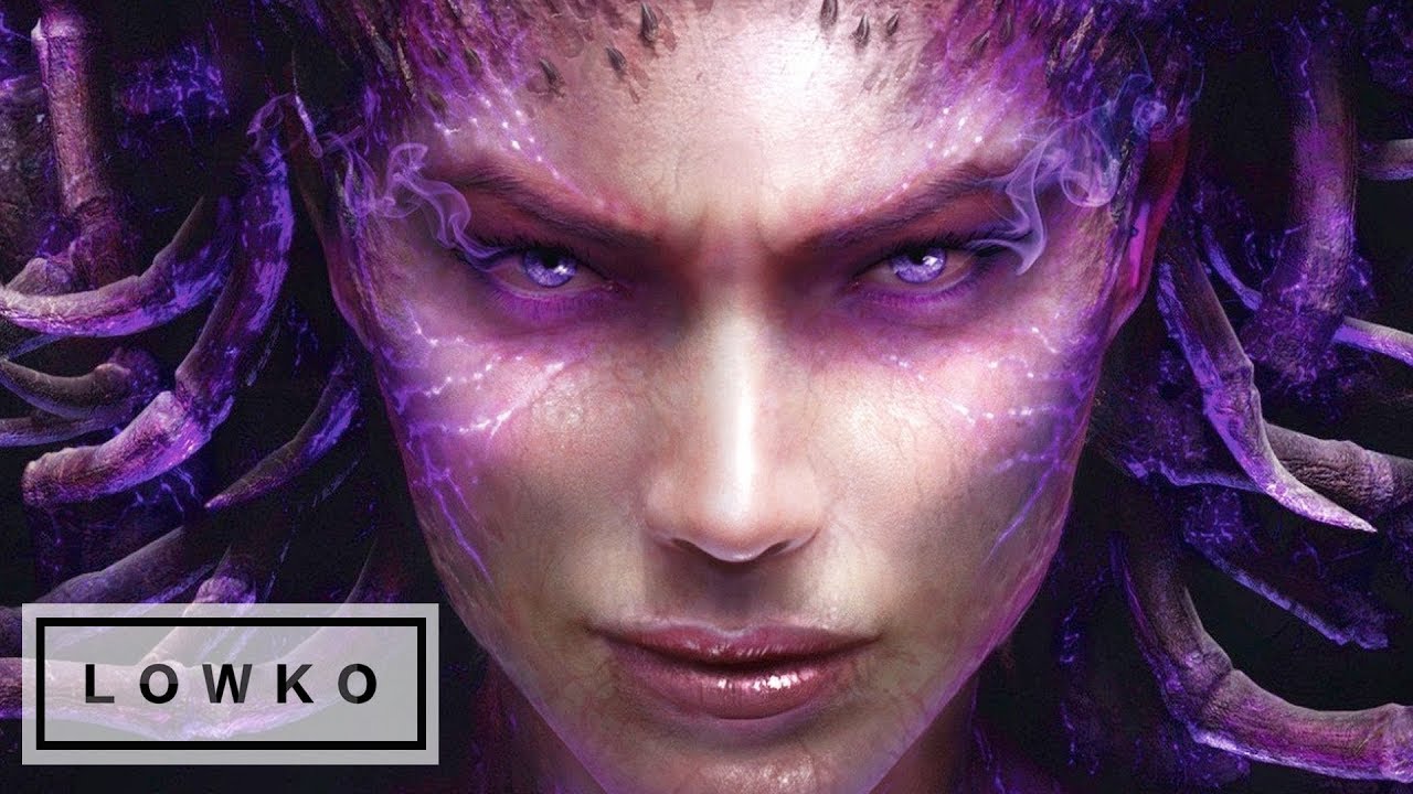 StarCraft 2: HEART OF THE SWARM! gaming logo