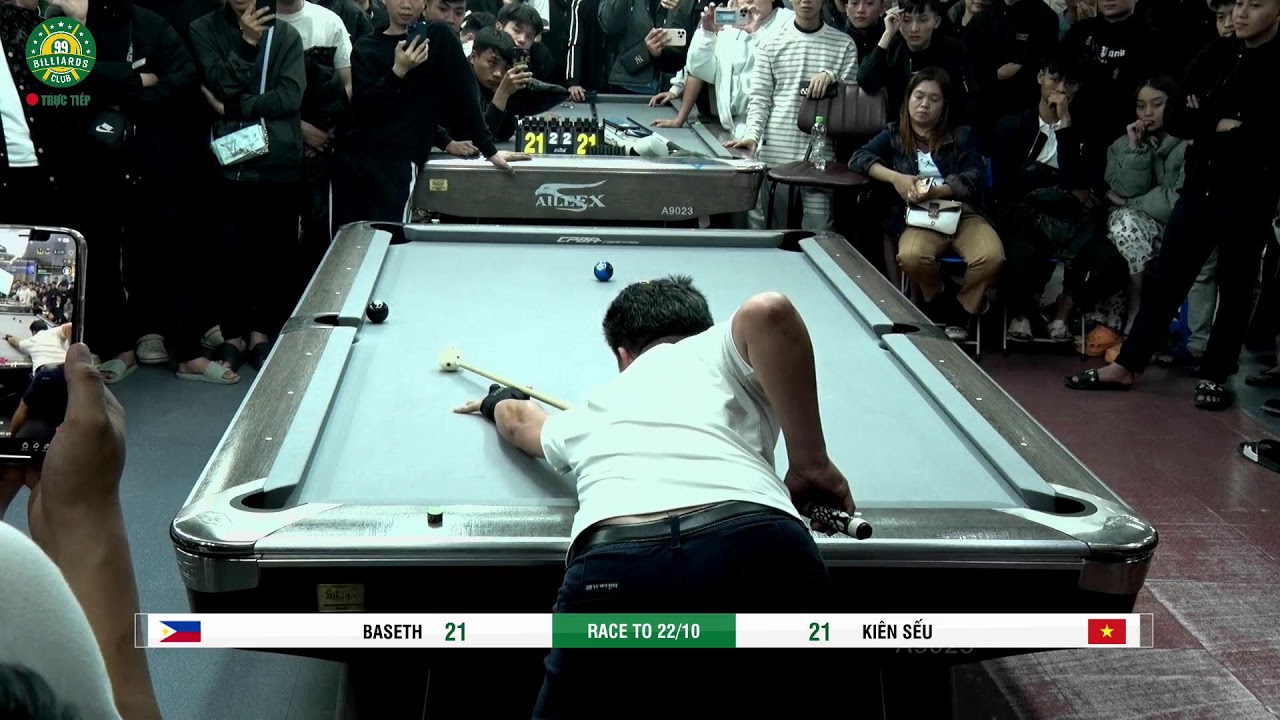 🔴TRỰC TIẾP: GIAO LƯU BI A ĐỈNH CAO 🏆BASETH VS KIÊN SẾU | RACE TO 22 - CÁ RÔ PHI CHẤP KIÊN SẾU 10