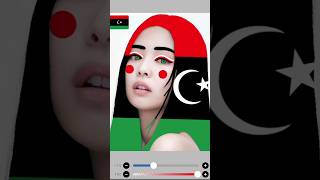 Libya flag 🇱🇾 colour hair on Jennie #blackpink #ibispaintx #jennie #edit