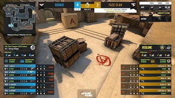 CSGO - Faze Clan vs. Heroic [Mirage] Map 2 - ESL One Cologne 2020 - Group B - EU