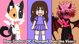 How Gacha's OC Changed Over The Years: 😨😳 screenshot 3