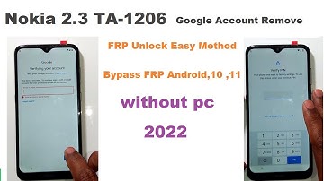 Nokia 2.3 TA-1206 Bypass FRP || Android 11 || TA-1156,TA-1211,TA-1214 Remove Google Account 2022