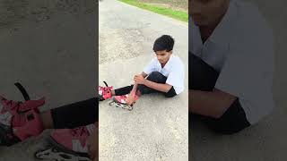 Skating#Paractice#On road#girlsreaction#inlineskating#shortvideo#ytshort#virals#video