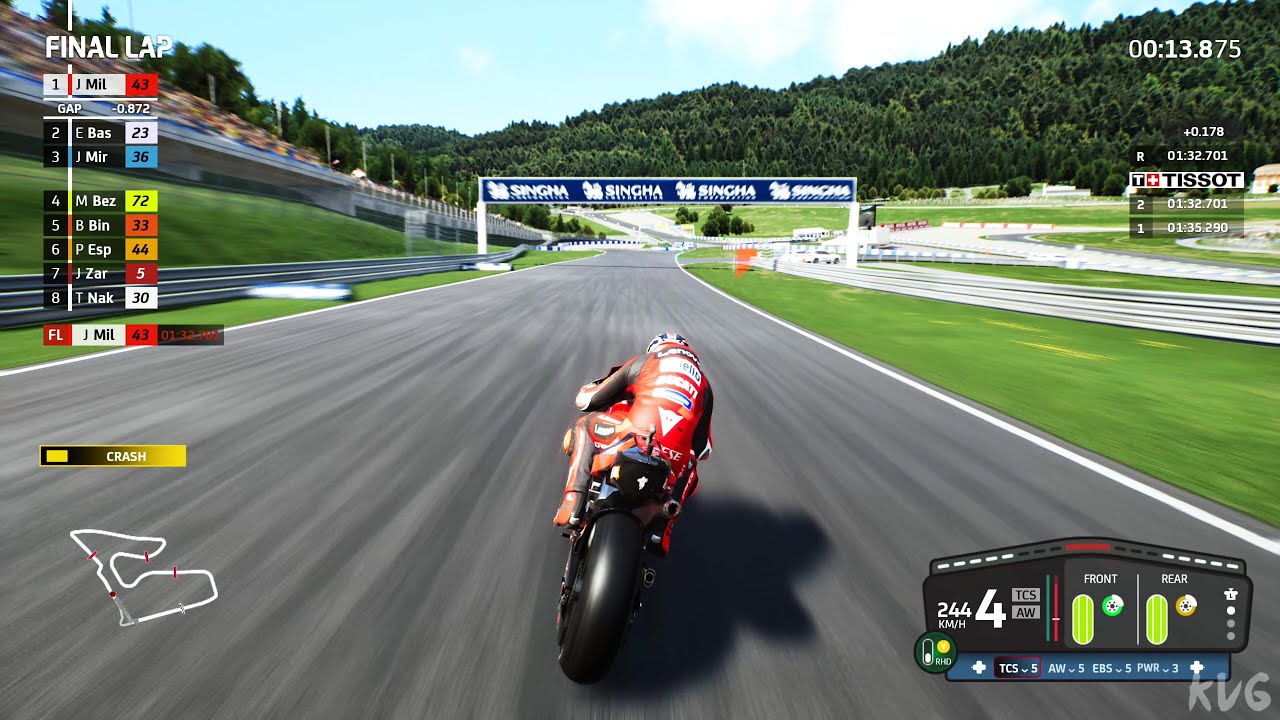 MotoGP 22 - Red Bull Ring - Spielberg (AustrianGP) - Gameplay (PC UHD) 4K60FPS
