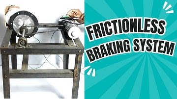 Frictionless Braking System, #mechanicalengineering #mechanicalprojects #frictionlessbrakingsystem