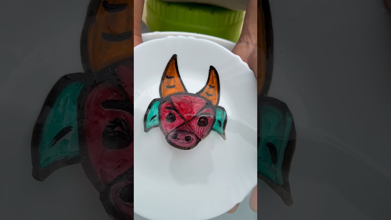 Рисунок плавающей ручкой головы коровы, часть 679 