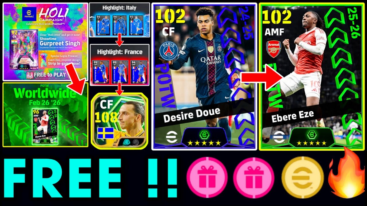eFootball™ 2026 New Biggest Updates !! 🤩🔥 Thursday Potw, New Campaign, Free Coins 🔔
