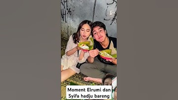 syifa hadju dan elrumi makan #syifahadju #elrumi #syifahadjuelrumi #news #artis #berita #respect