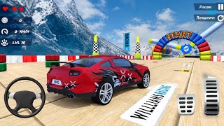 🚗 Impossible Mega Ramp Car Race 3D Gameplay | Realistic Car Driving Game 2026 | King Cars #1 screenshot 1