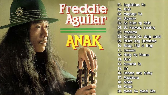 Freddie Aguilar Greatest Hits - NONSTOP With Lyrics | Freddie Aguilar Tagalog Love Songs Of All Time