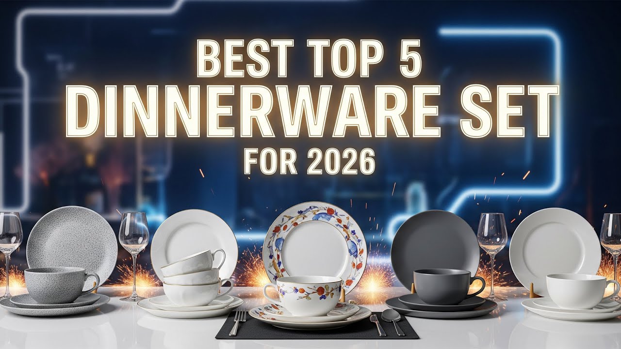 Best Top 5 Dinnerware Set For 2026 | Stylish & Durable Picks - YouTube