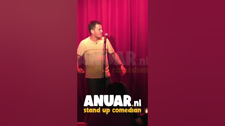 BESTE GRAP OOIT - ANUAR ( stand up comedy )